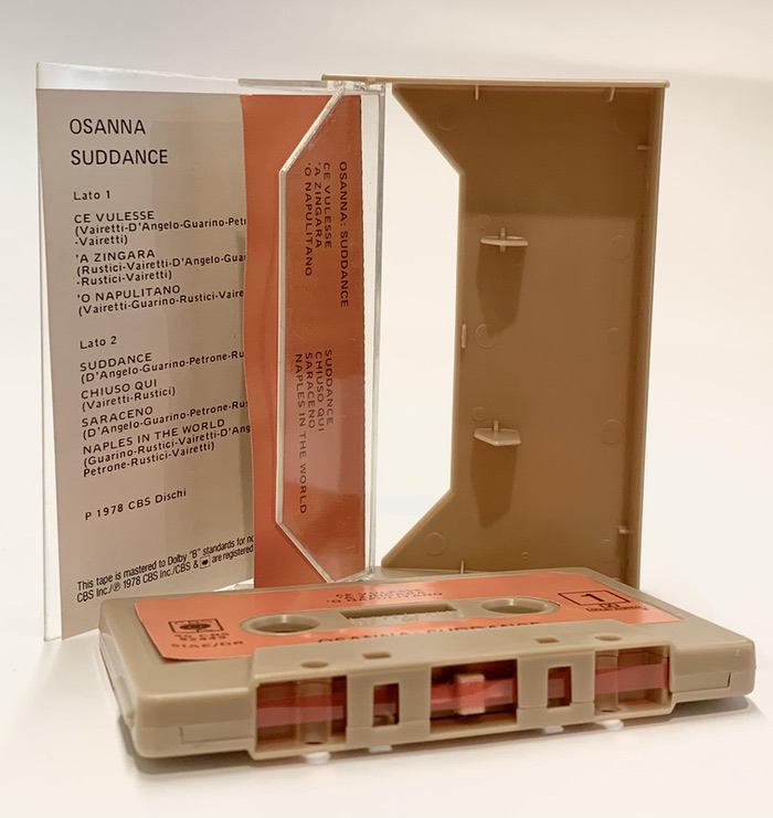 Osanna Suddance musicassetta