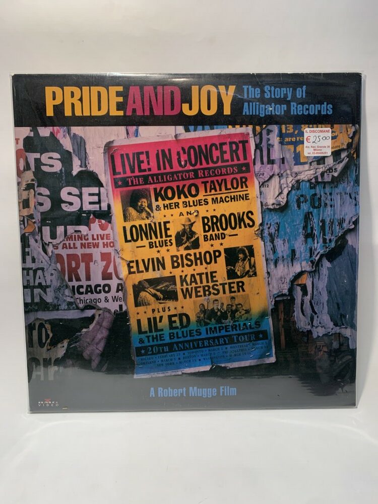 Laserdisc - Koko Taylor - Lonnie Brooks - Elvin Bishop - Katie Webster "Pride And Joy: The Story Of Alligator Records"