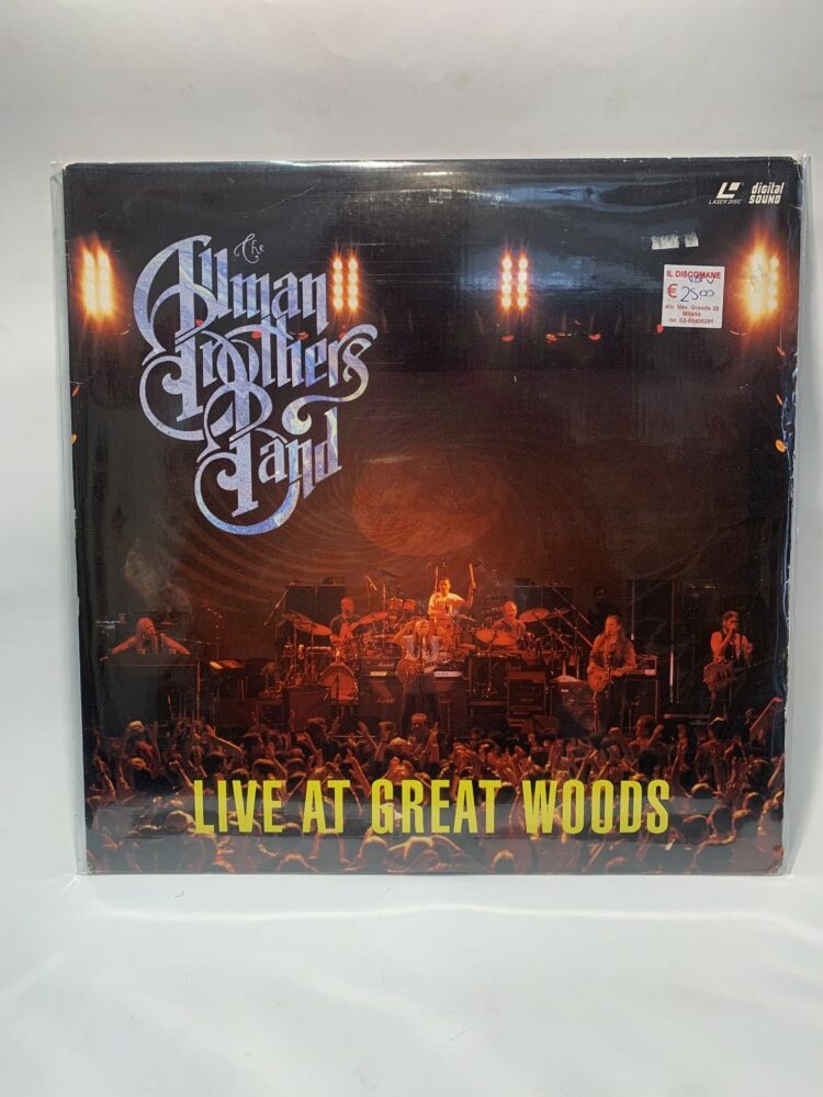 Laserdisc - Allman Brothers Band "Live At Great Woods"