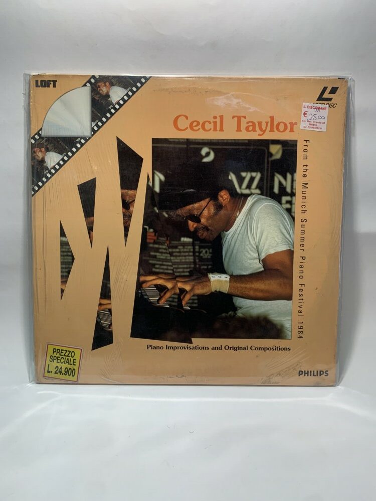 Laserdisc - Cecil Taylor "Piano Solo 1984"