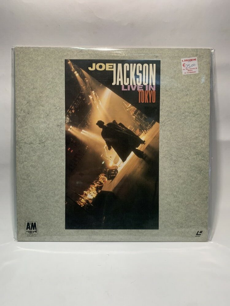 Laserdisc - Joe Jackson "Live In Tokyo"