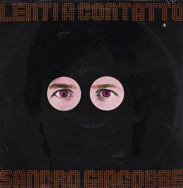 Sandro Giacobbe "Lenti A Contatto" LP