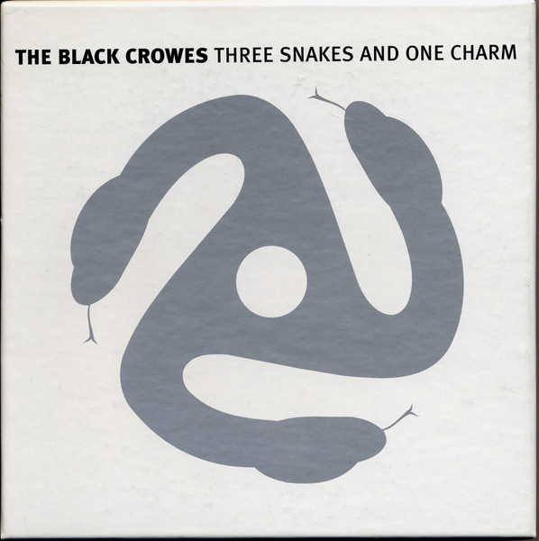 The Black Crowes "Three Snakes And One Charm"  45 GIRI BOX