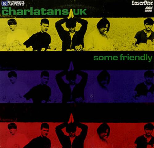 Laserdisc - The Charlatans (UK) Some Friendly Laserdisc