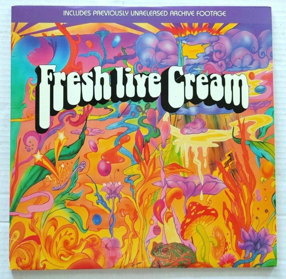 Laserdisc - Cream "Fresh Live Cream" Laserdisc