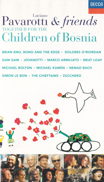 Pavarotti & Friends – For The Children Of Bosnia  VHS