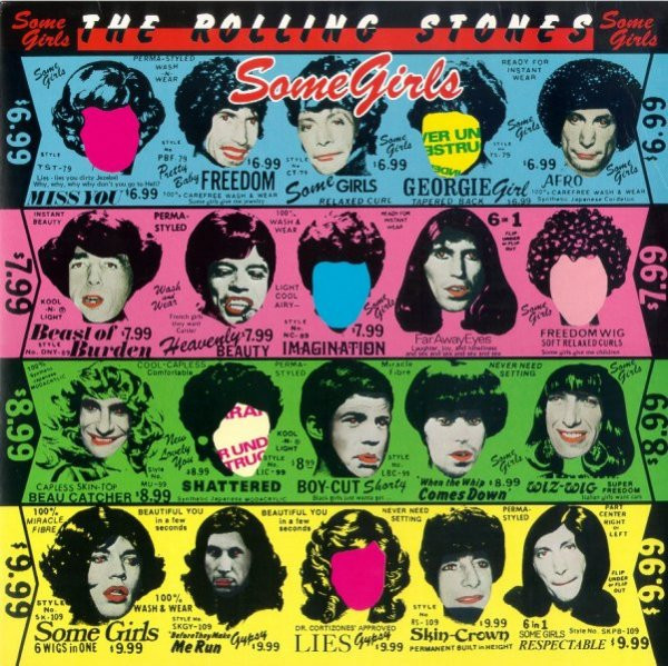 Rolling Stones "Some Girls" LP Viola Purple