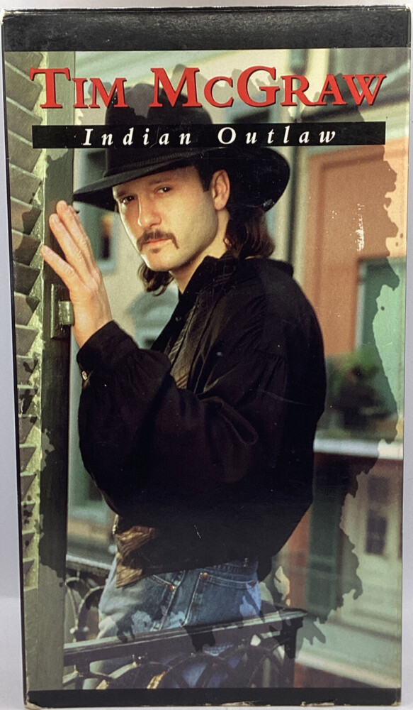 Tim McGraw - Indian Outlaw  VHS