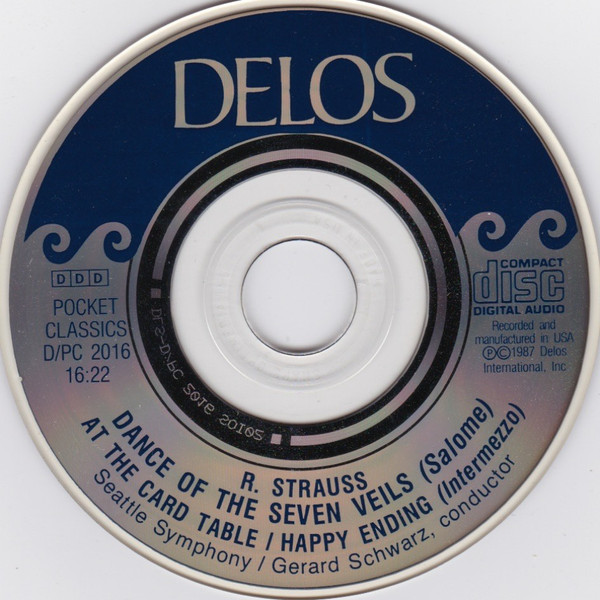 Richard Strauss " Dance Of The Seven Veils " / Sergei Prokofiev Prokofiev " Classical Symphony " MINI CD 3 inch