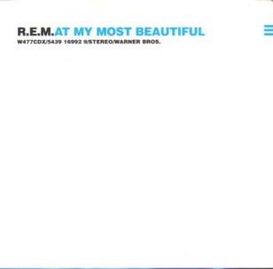 R.E.M. " At My Most Beautiful " MINI CD 3 inch
