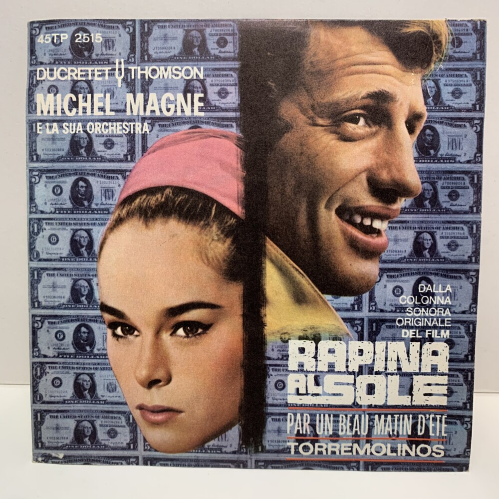 Michel Magne E la Sua Orchestra " Rapina Al Sole " 45 giri