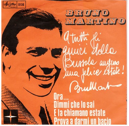 Bruno Martino " A Tutti Gli Amici Della Bussola Auguro Una Felice Estate! "