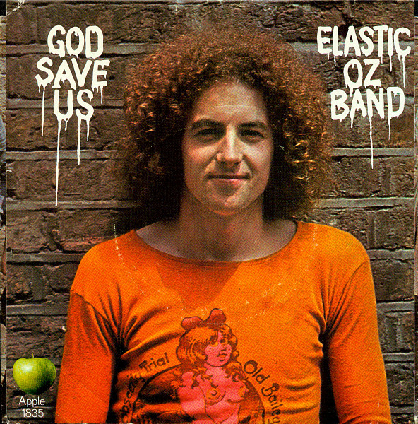 Elastic Oz Band " God Save Us " 45 GIRI