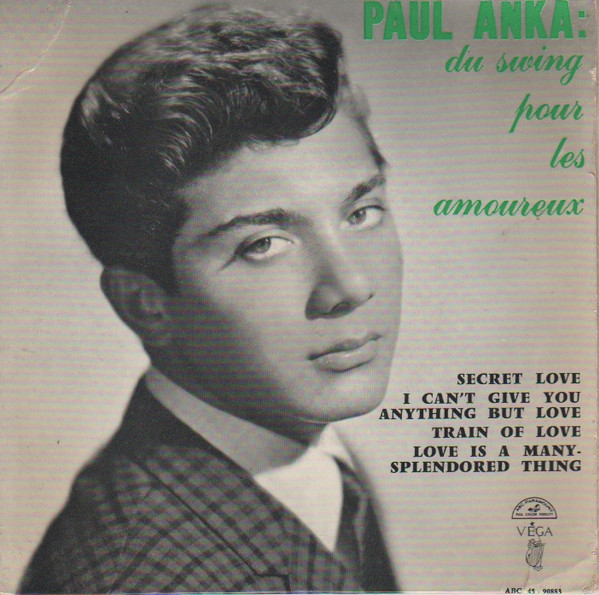 Paul Anka " Du Swing Pour Les Amoureux Vol. 1 " 45 GIRI EP
