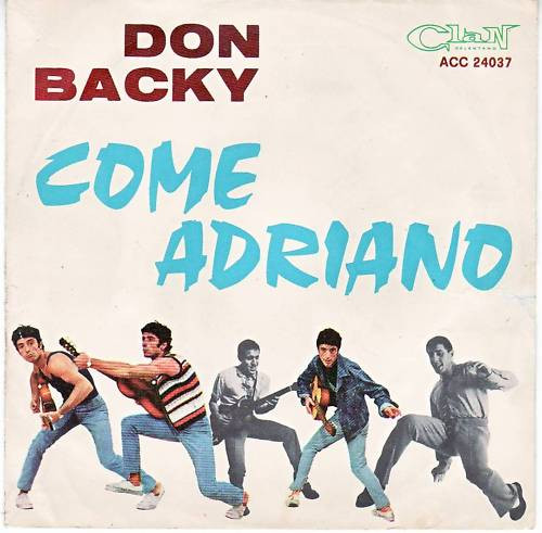 Don Backy " Come Adriano " 45 GIRI