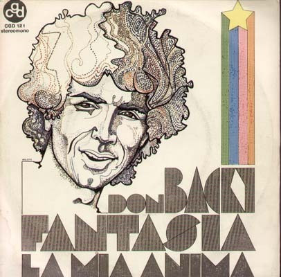 Don Backy " Fantasia / La Mia Anima " 45 GIRI