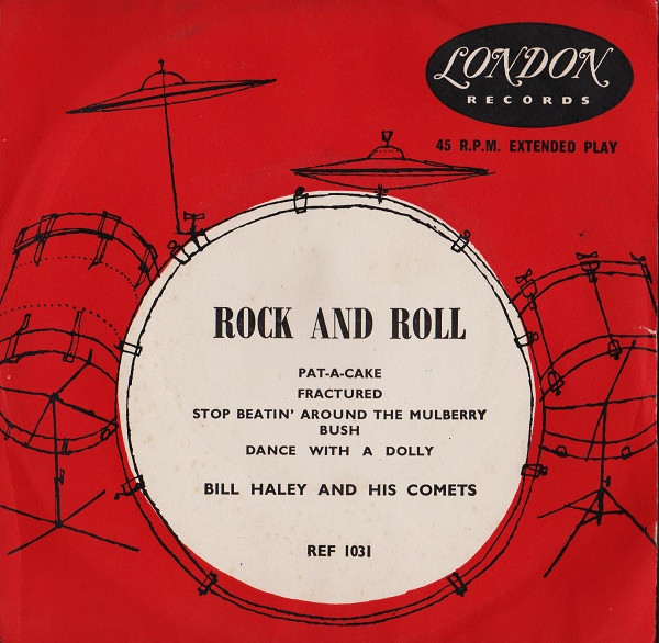 Bill Haley And His Comets " Rock And Roll " 45 GIRI