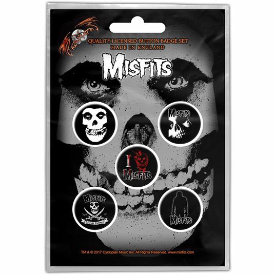 Badge Pack Misfits SPILLE - PINS