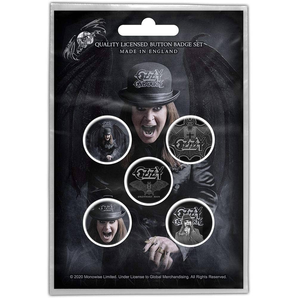 Badge Pack Ozzy Osbourne SPILLE - PINS