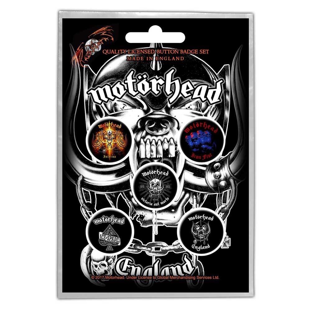 Badge Pack Motorhead SPILLE - PINS