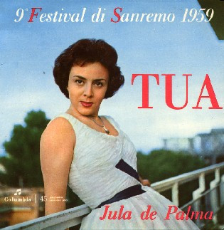 Jula De Palma – Tua 45 GIRI