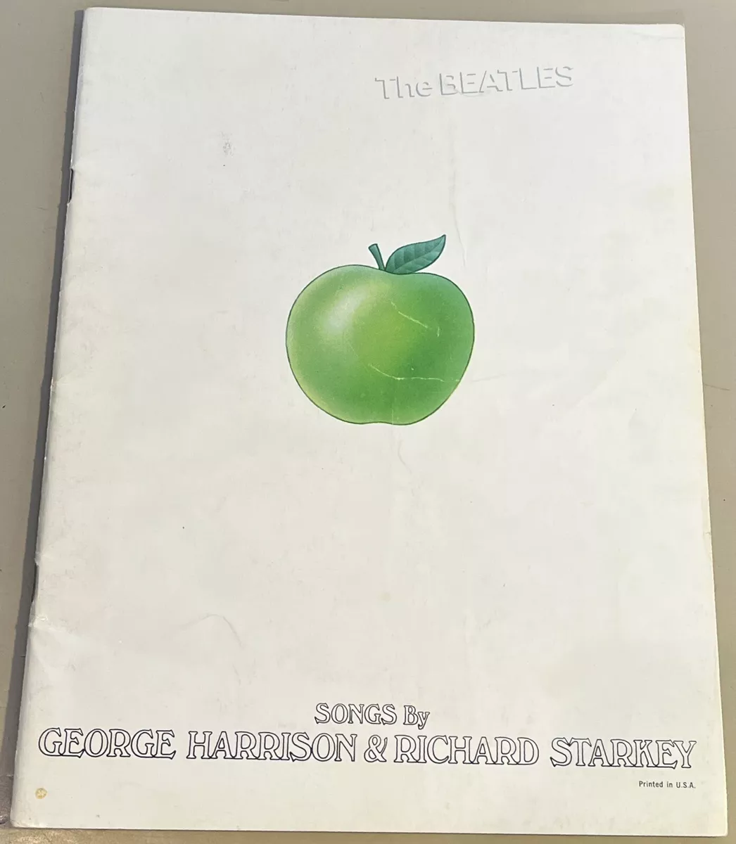 George Harrison Richard Starkey Songs APPLE Ringo Starr Beatles (spartito)