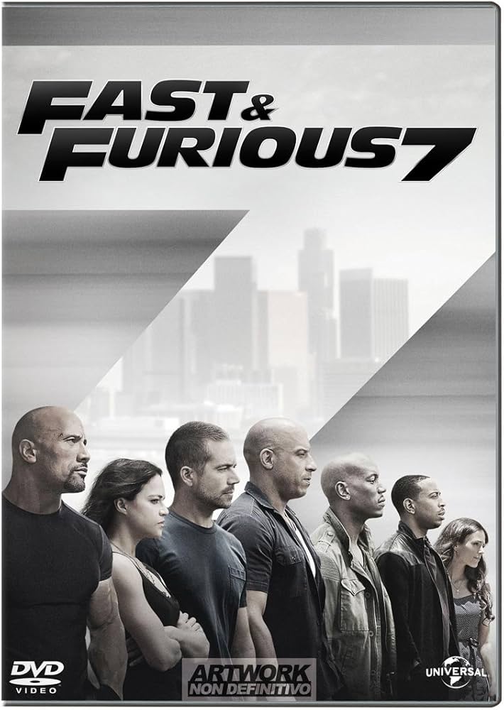 FAST & FURIOUS 7 - DVD FILM