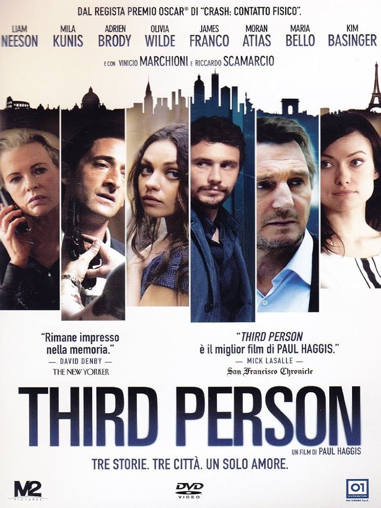 THIRD PERSON - DVD FILM