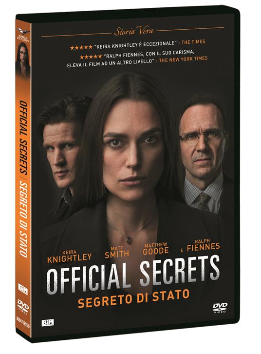 OFFICIAL SECRETS - DVD FILM