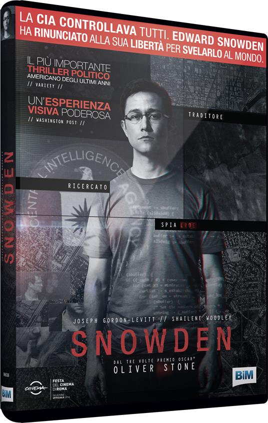 SNOWDEN - DVD FILM