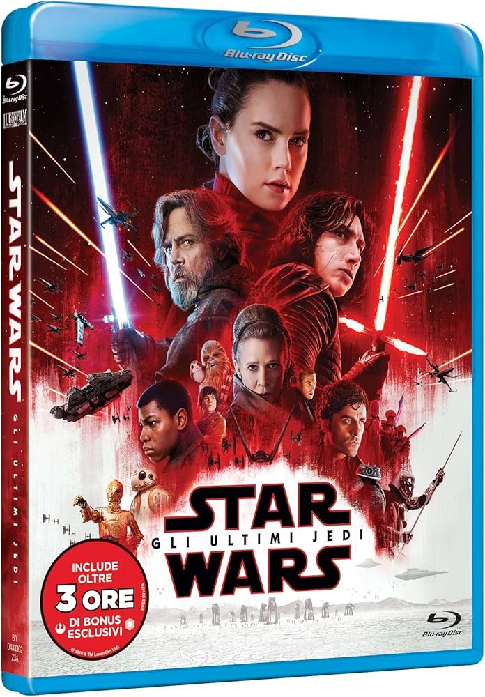 STAR WARS GLI ULTIMI JEDI - BluRay Disc Film