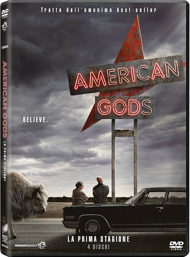AMERICAN GODS - DVD FILM (PRIMA STAGIONE 4 DVD)