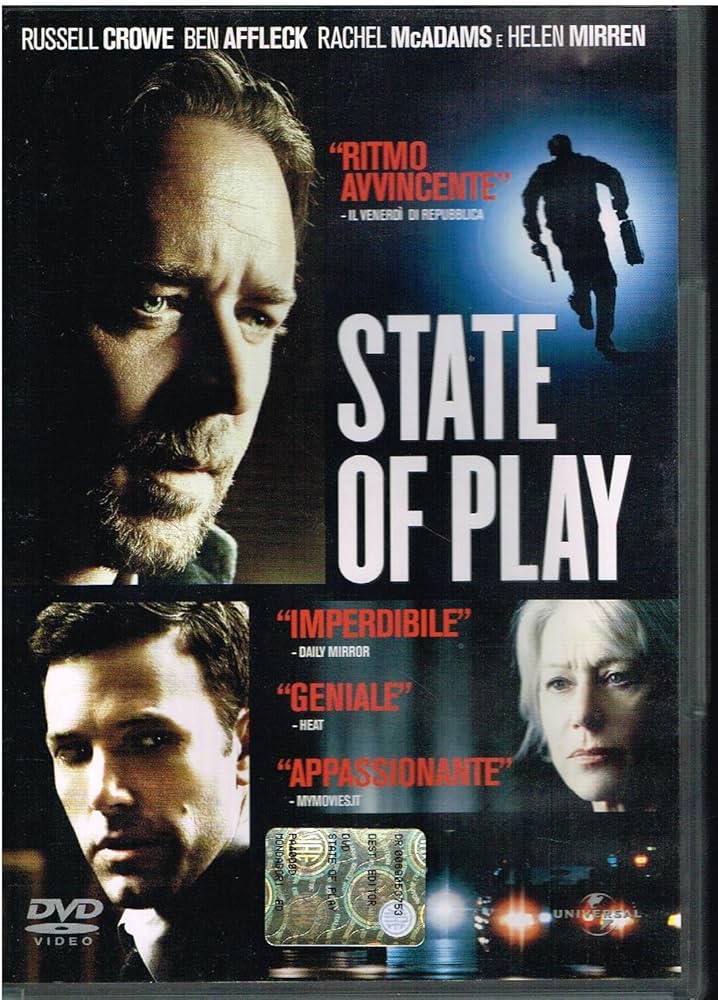 STATE OF PLAY - DVD FILM