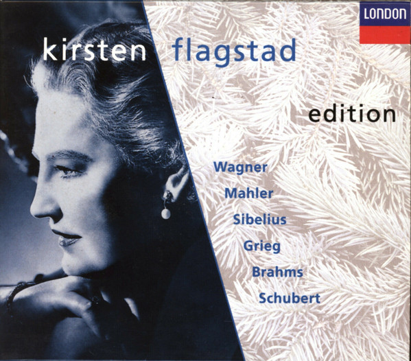 Richard Wagner, Gustav Mahler, Edvard Grieg, Jean Sibelius, Franz Schubert, Johannes Brahms – Kirsten Flagstad Edition - 5CD Box Set