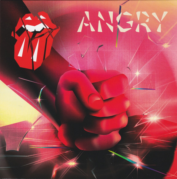 Rolling Stones – Angry 45 giri Red