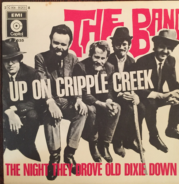 The Band – Up On Cripple Creek 45 giri