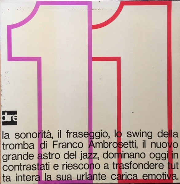 Franco Ambrosetti – The Jazz Live Situation LP