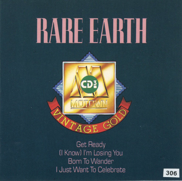 Rare Earth – Motown Vintage Gold MINI CD 3 INCH