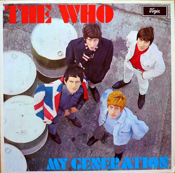 The Who – My Generation LP (UK 1980) non laminated