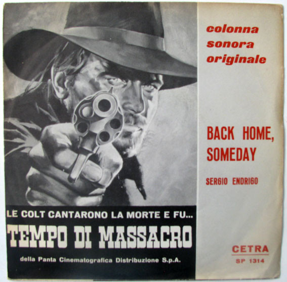 Sergio Endrigo – Back Home, Someday (A Man Alone) 45 giri