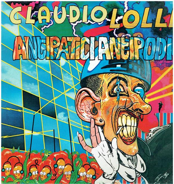Claudio Lolli – Antipatici Antipodi LP (1st Italy 1983)