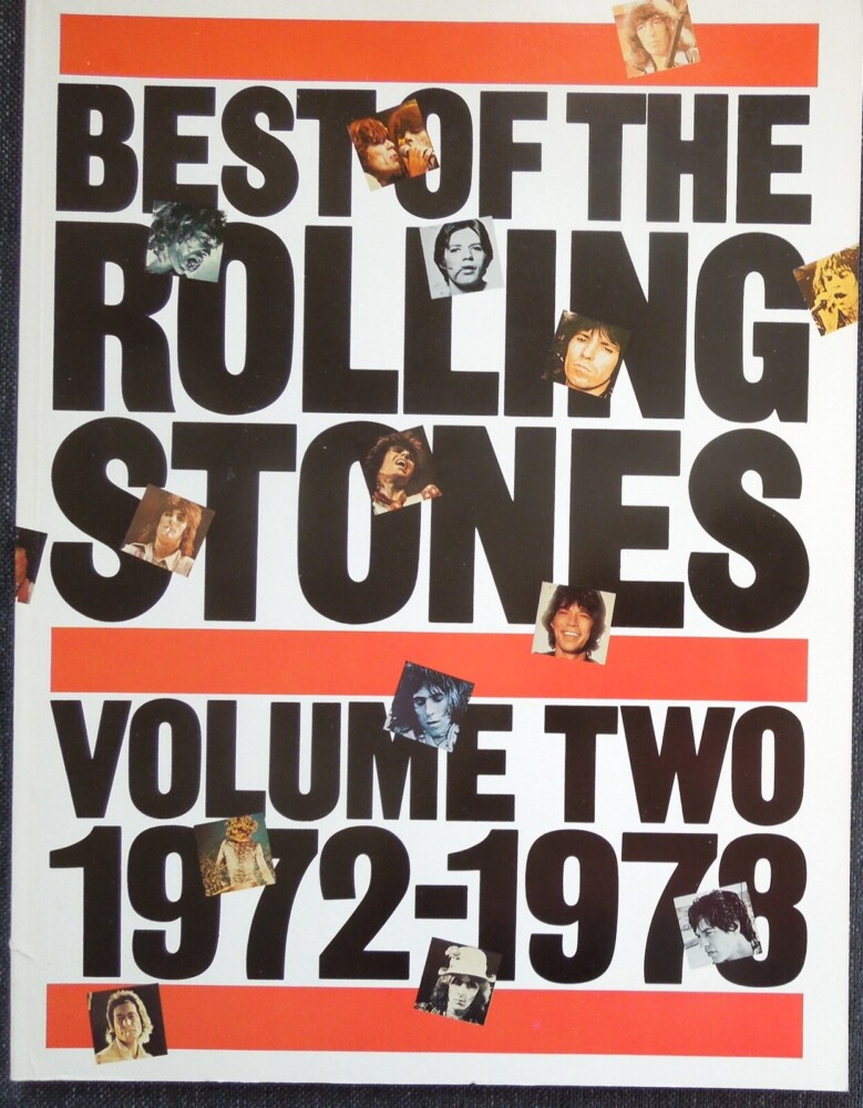 Rolling Stones volume two 1972-1978 (Spartito)