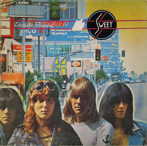 The Sweet – Desolation Boulevard LP (Italy 1975)
