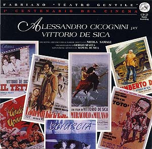 Alessandro Cicognini – Alessandro Cicognini Per Vittorio De Sica (Original Sound Film Scores) CD