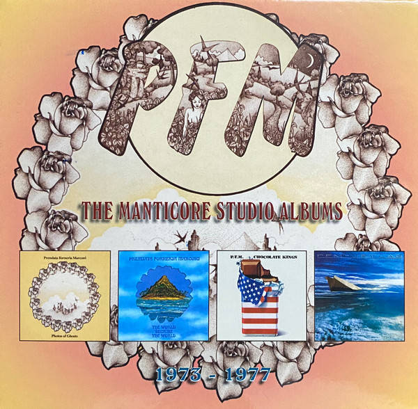 PFM – The Manticore Studio Albums 1973 - 1977 CD BOX
