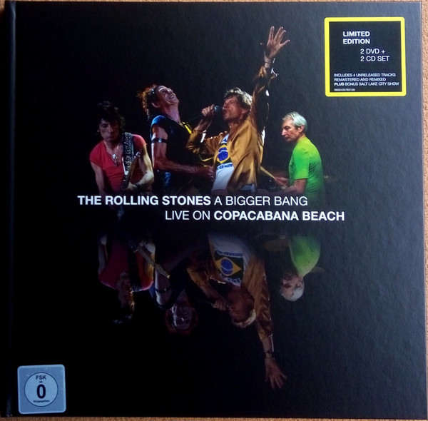 The Rolling Stones – A Bigger Bang - Live On Copacabana Beach 2CD+2DVD