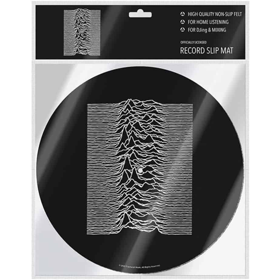 Slipmat Joy Division Unknown Pleasure
