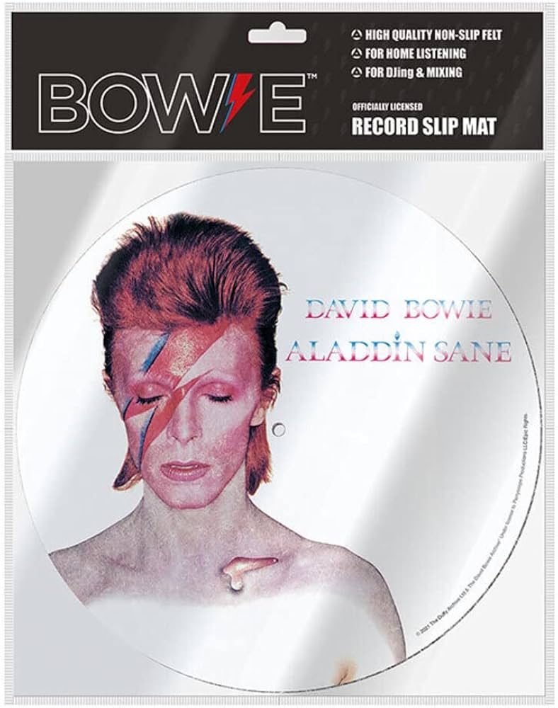Slipmat Bowie Aladdin Sane