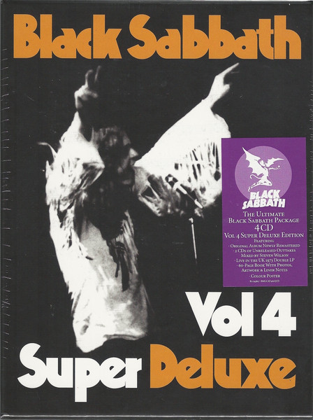 Black Sabbath – Black Sabbath Vol 4 Super Deluxe CD BOX
