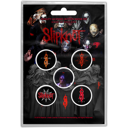 SLIPKNOT (SPILLE - PINS BADGE PACK)